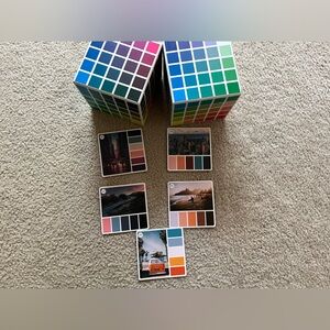 Like NEW Sarah Renae Clark Color Cubes Volune I and II